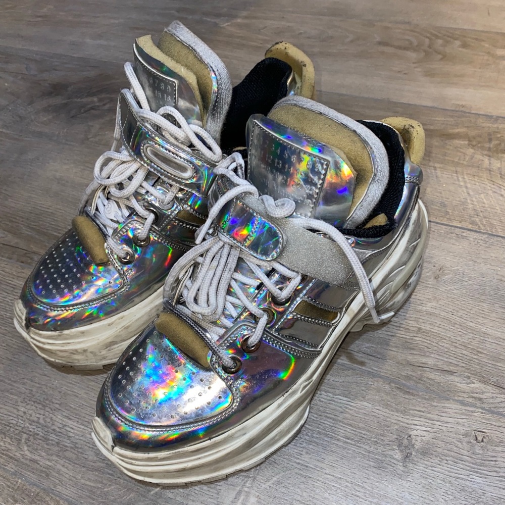 MAISON MARGIELA HOLOGRAPHIC SNEAKERS